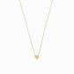 Full Heart Diamond Solid Gold Necklace