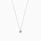 Full Heart Necklace Sterling Silver