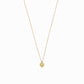 Full Heart Diamond Solid Gold Necklace