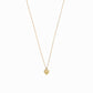 Full Heart Diamond Solid Gold Necklace