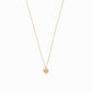 Full Heart Diamond Solid Gold Necklace