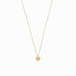 Full Heart Diamond Solid Gold Necklace