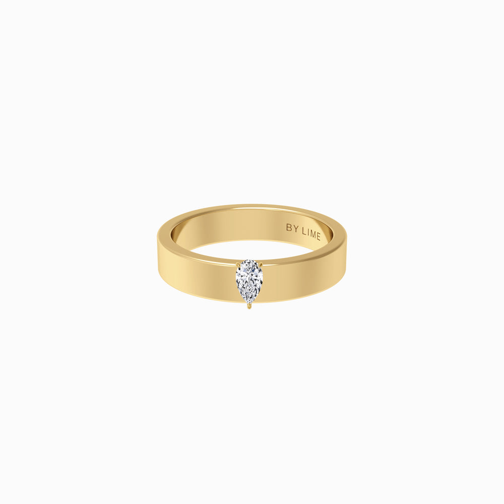 GIA Diamond Round Pave Natural Diamonds Ring