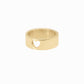 Heart Cut Out Ring 14K Gold