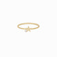 Star One Pavé Lab Diamond Ring 14K Gold