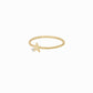 Star One Pavé Lab Diamond Ring 14K Gold