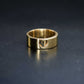 Heart Cut Out Solid Gold Ring