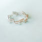 Korean Letter Laugh ㅋㅋㅋㅋ Ring 14K Solid Gold