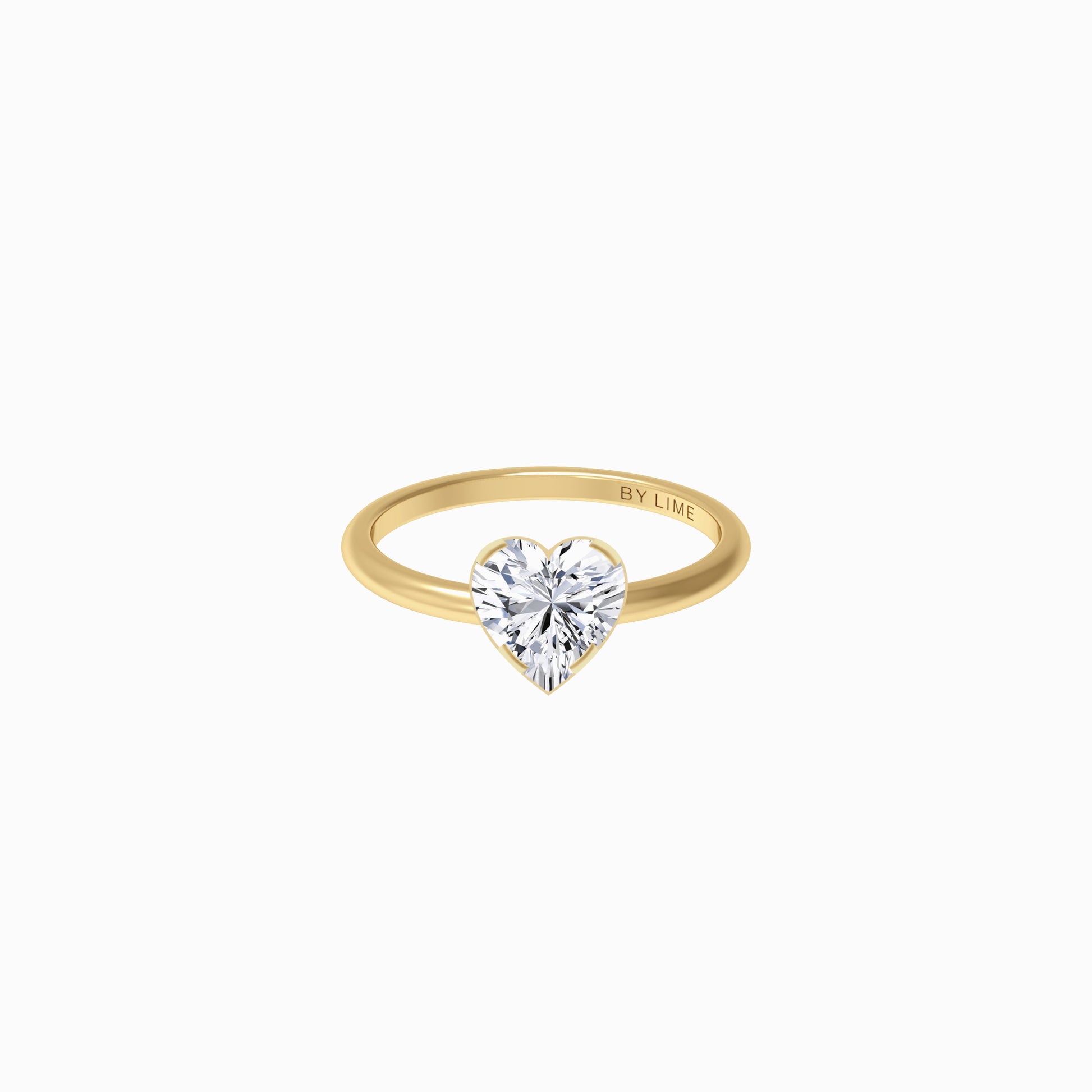 Heart Shape Diamond Engagement Ring WISH | BY LIME NYC