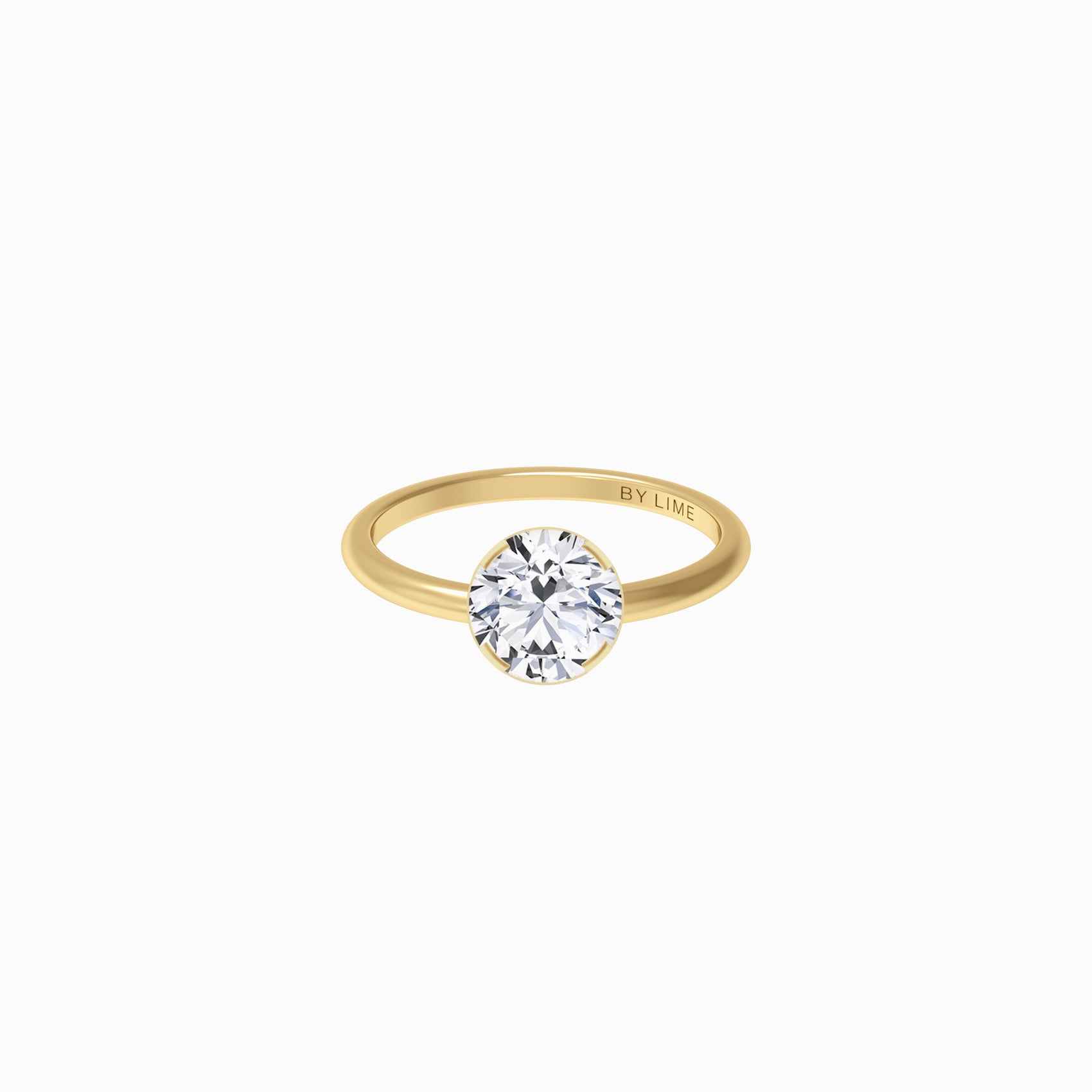 Lab Created Diamond Wish Ring Gold