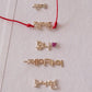 Korean Custom Name Necklace in 14K Solid Gold – Personalized Name