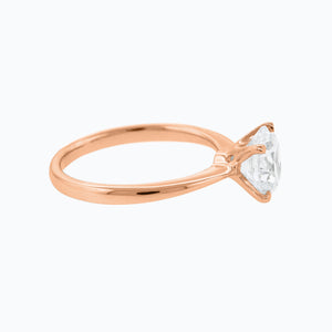 
          
          Load image into Gallery viewer, Anne Lab Created Diamond Round Solitaire Rose Gold Ring
          
          