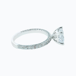 
          
          Load image into Gallery viewer, Nicola Lab Created Diamond Round Pave Diamonds Ring
          
          