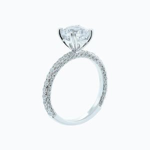 
          
          Load image into Gallery viewer, Nicola GIA Diamond Round Pave Diamonds Ring
          
          